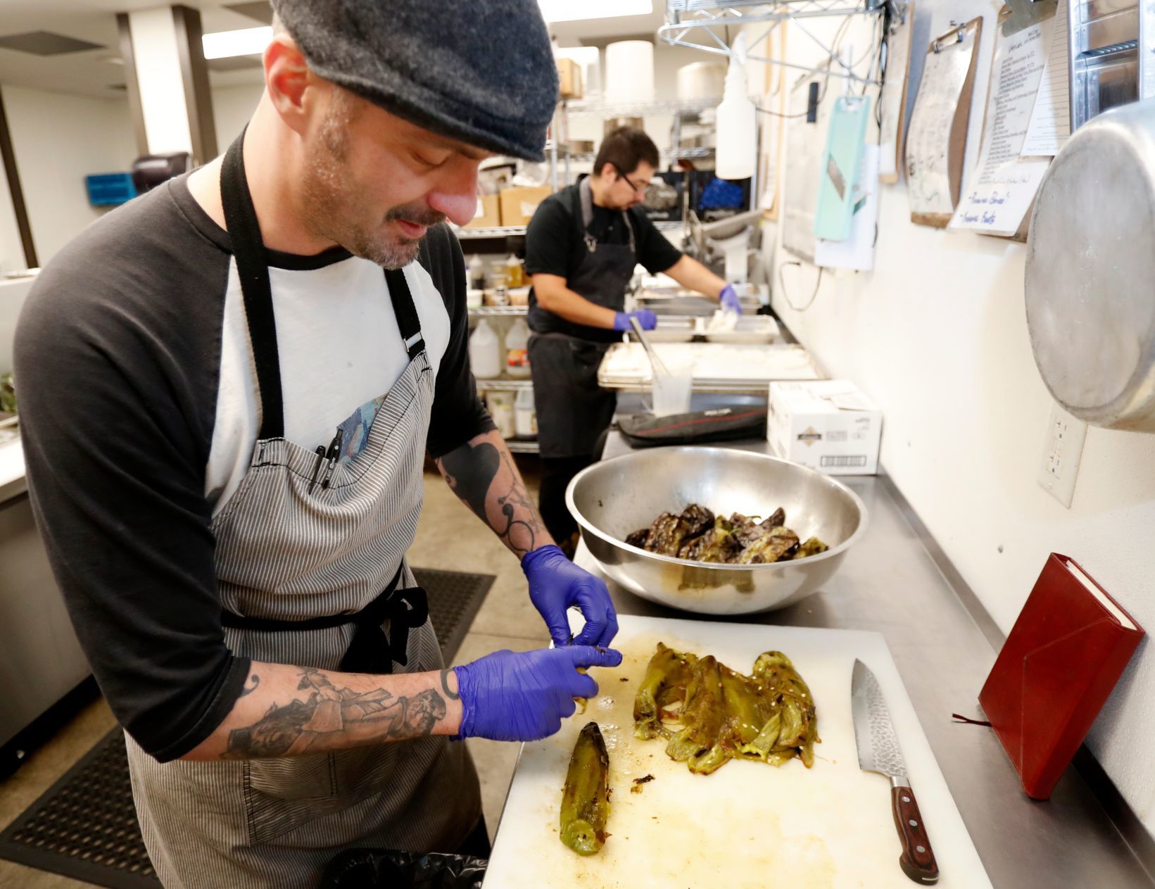 Chef Jason Corbridge of the Last Chance Pub and Cider Mill